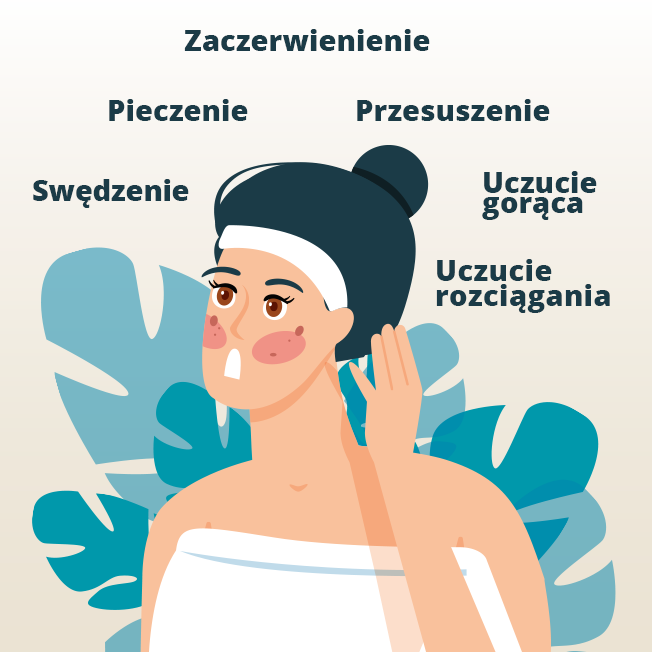 Infografika - Cera wrażliwa